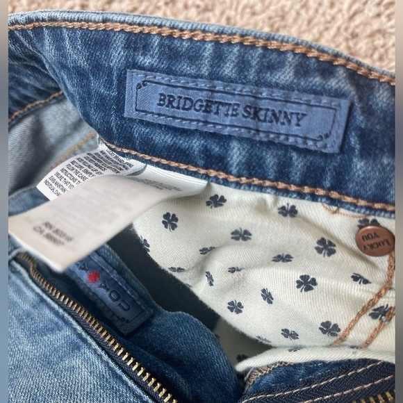 Lucky Brank Bridegetti Skinny Pompom Jeans Size 4 - Picture 7 of 8